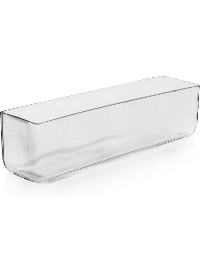 CYS Excel Glass Rectangle Vase