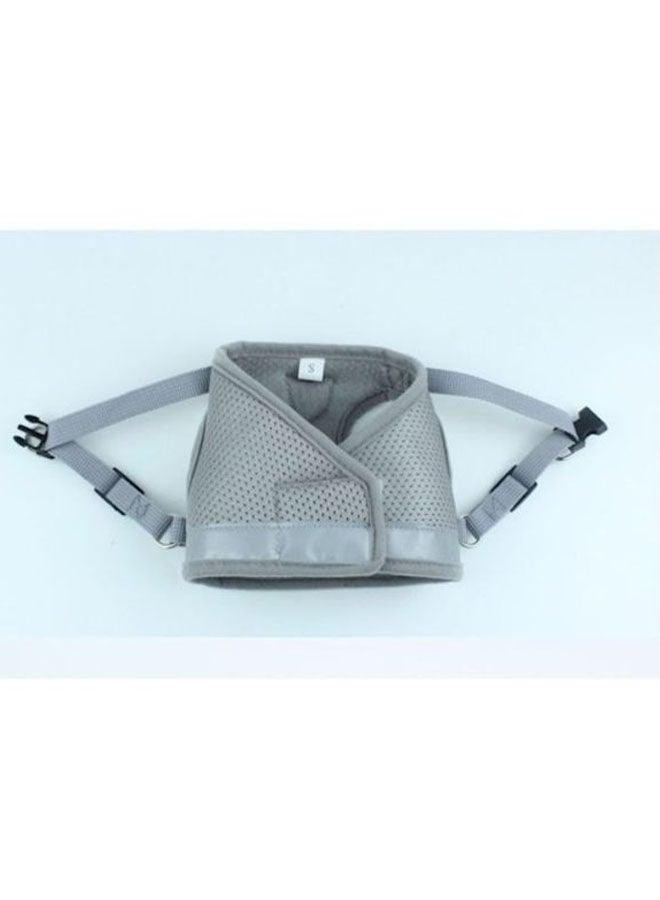 Reflective Chest Harness With Leash Grey 100grams