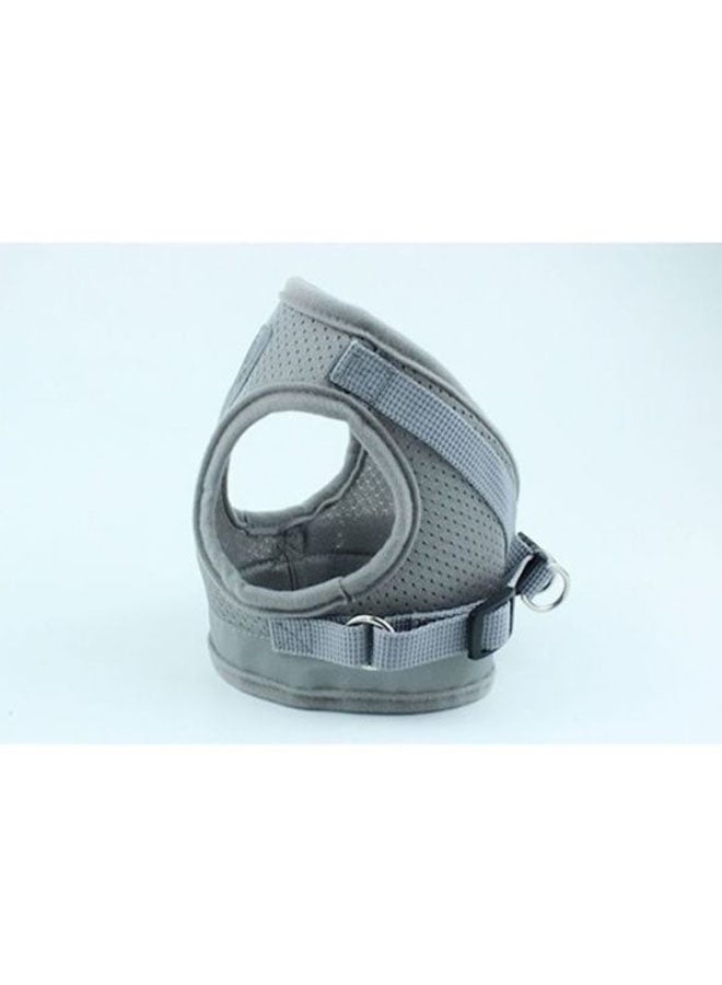 Reflective Chest Harness With Leash Grey 100grams