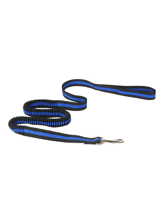 Adjustable Retractable Lead Rope Blue/Black