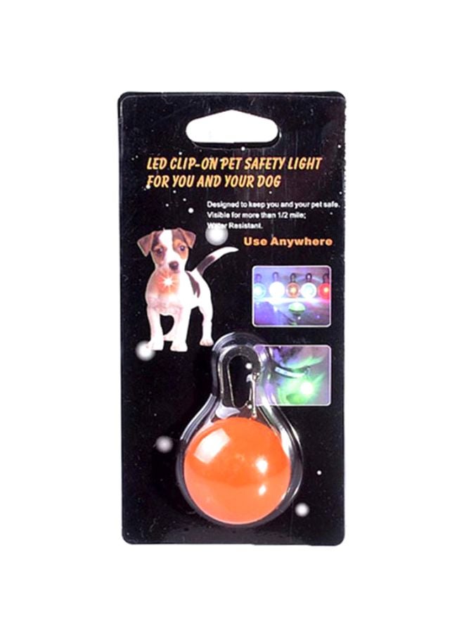 Led Rechargeable Collar Orange