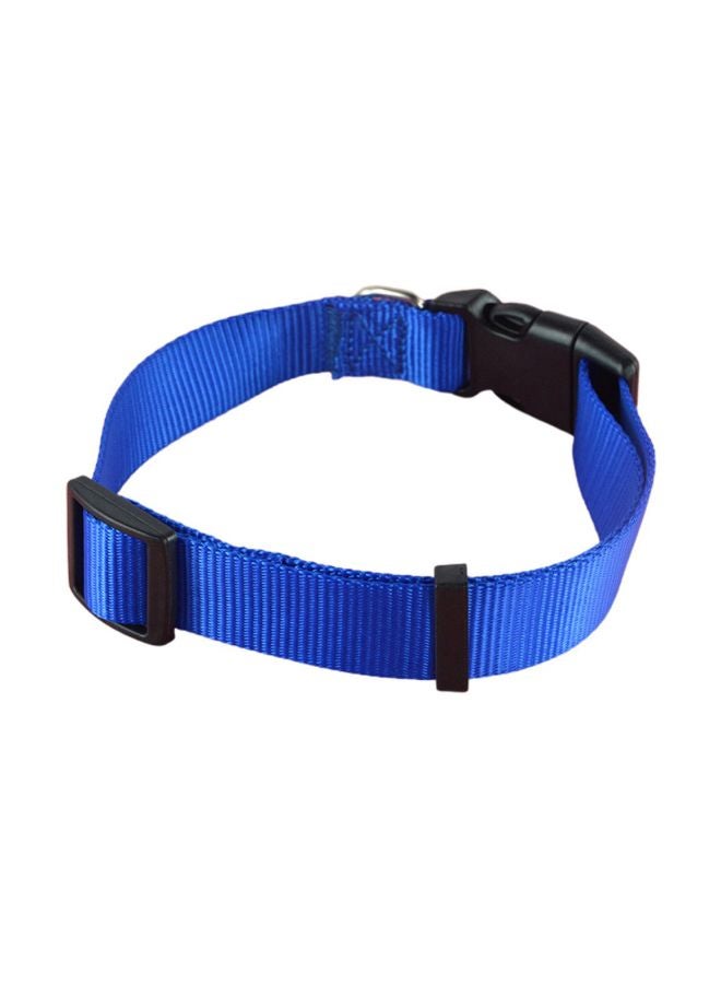 Plain Nylon Pet Leash Blue