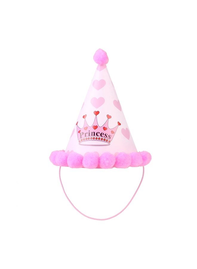 Puppy Birthday Decorations Kit Pink 20x10x3cm