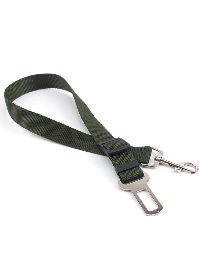 Adjustable Travel Harness Leash Black/Silver 2.5 x 60cm