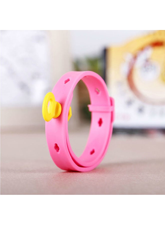 Petsmont Flea Collar Pink/Yellow 10 x 2cm