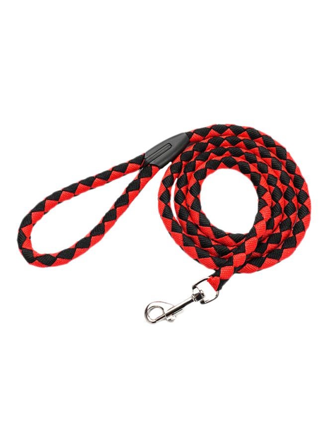 Walking Leash Rope Red/Black 152cm