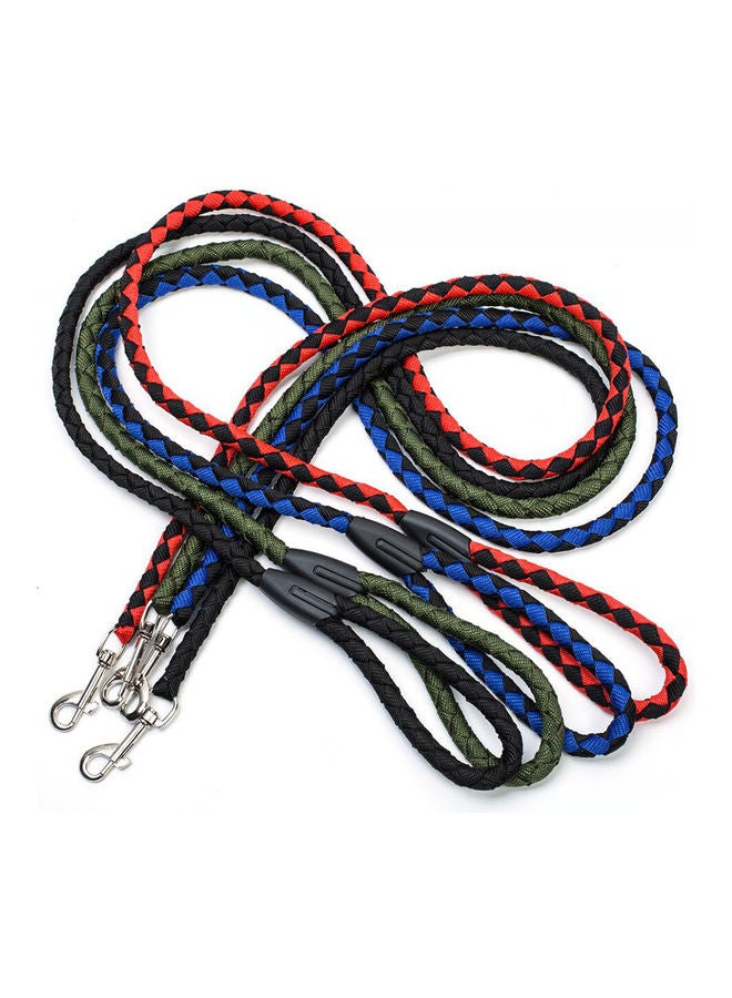 Walking Leash Rope Red/Black 152cm