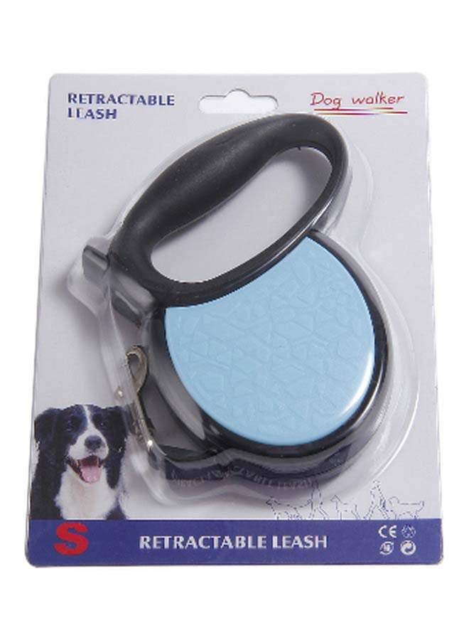 Magic Retractable Pet Lead Leash Blue/Black S