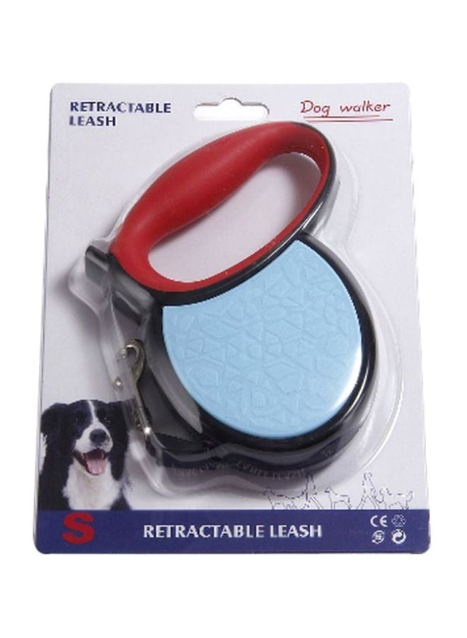 Retractable Dog Leash Blue/Red/Black S