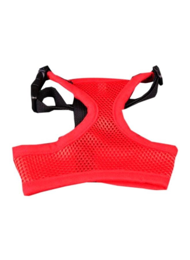 Mesh Chest Strap Red/Black 30-42cm