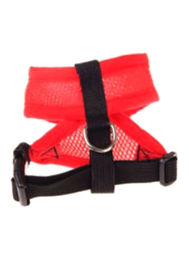 Mesh Chest Strap Red/Black 30-42cm