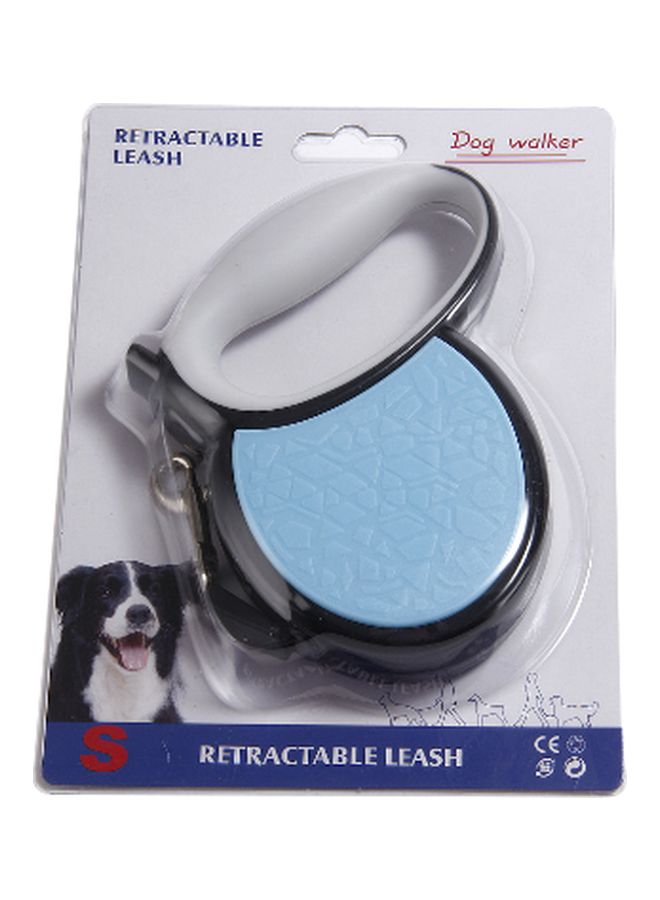 Retractable Leash Blue/White/Black S