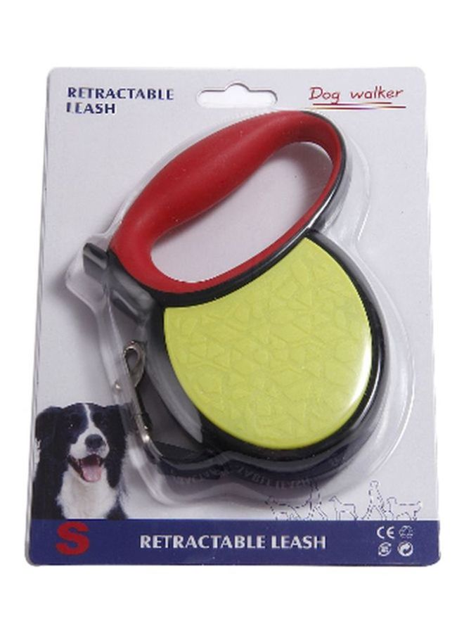 Retractable Leash Yellow/Red/Black 300cm