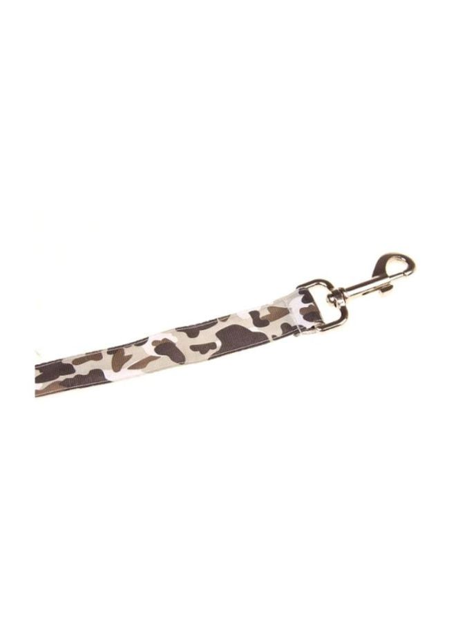 Leopard Printed Belt Brown/Beige/White 120cm