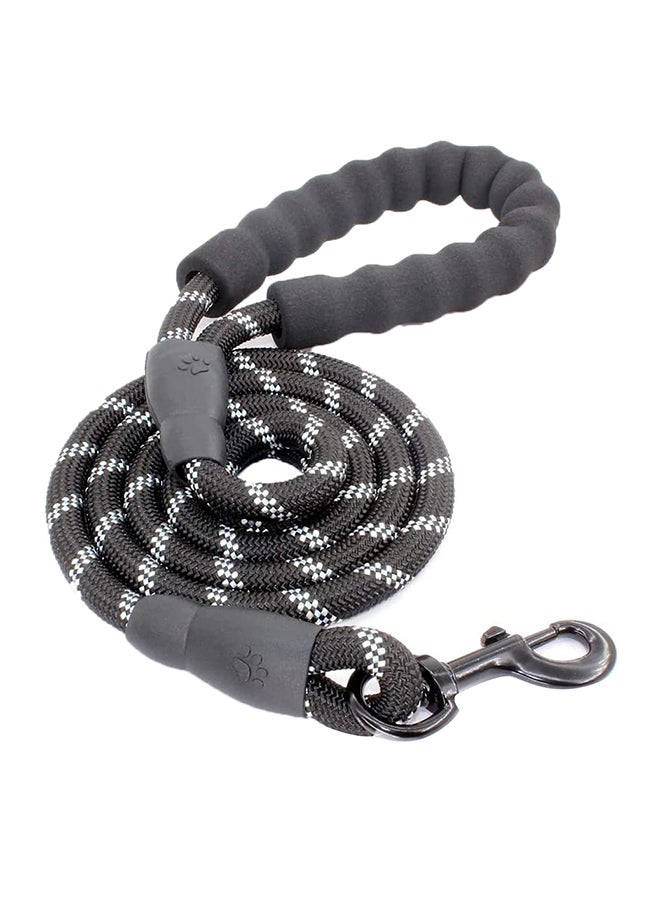 Strong Dog Belt With Comfortable Padded Handle Black 1.6meter