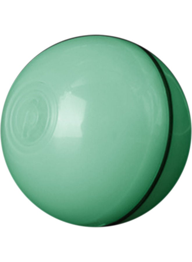 LED Light Pet Ball Exercise Chaser Toy Green 6.2cm