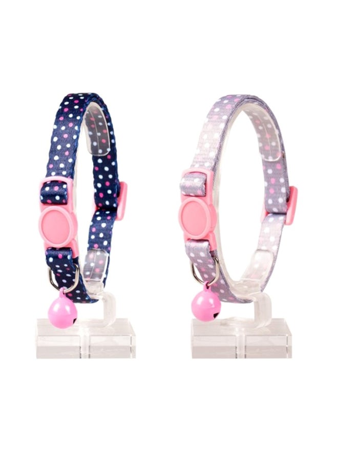 Cat Collar Dots Nylon Assorted One Size