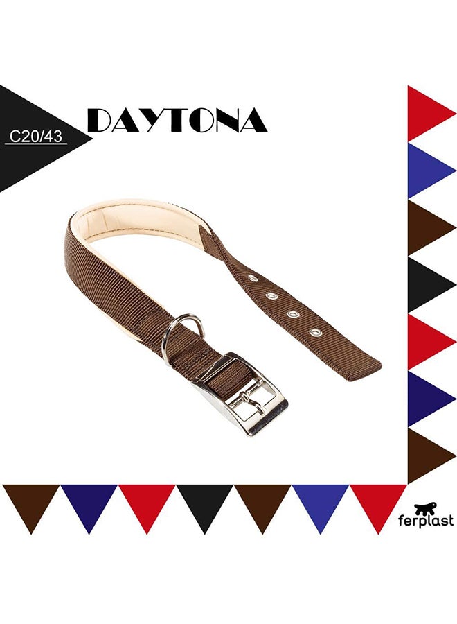 Daytona Pet Collar Brown