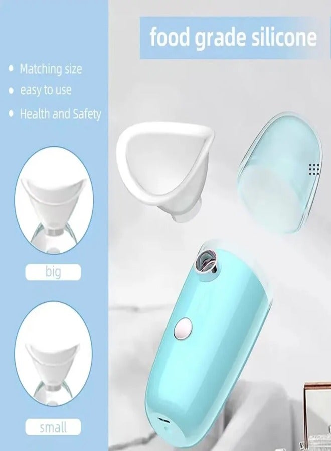 Facial Steamer Eye Moistener Nano Spray Handy Mini Mister Rechargeable Mist Sprayer for Glasses Portable USB Charging Eyewash