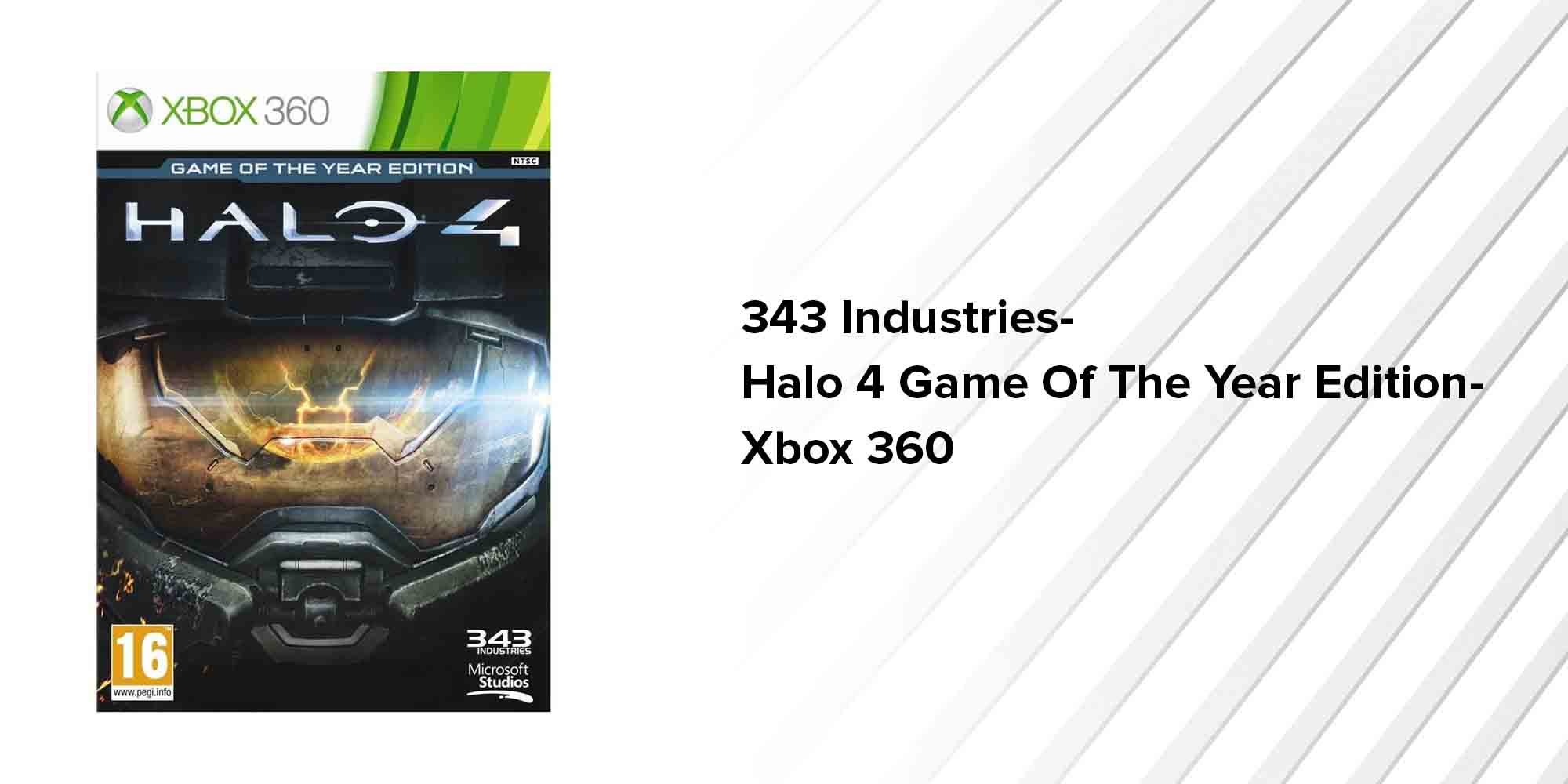 Halo 4 Game Of The Year Edition (Intl Version) - Adventure - Xbox 360