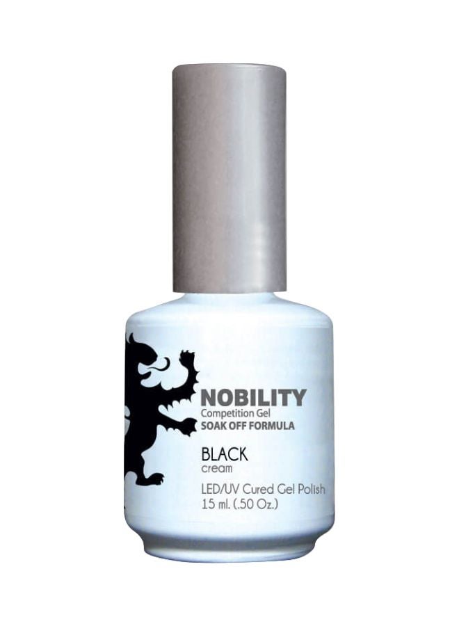 Nobility LED/UV Cured Gel Polish Black