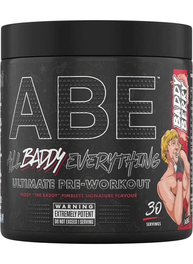 Abe All Black Everything Pre Workout Powder