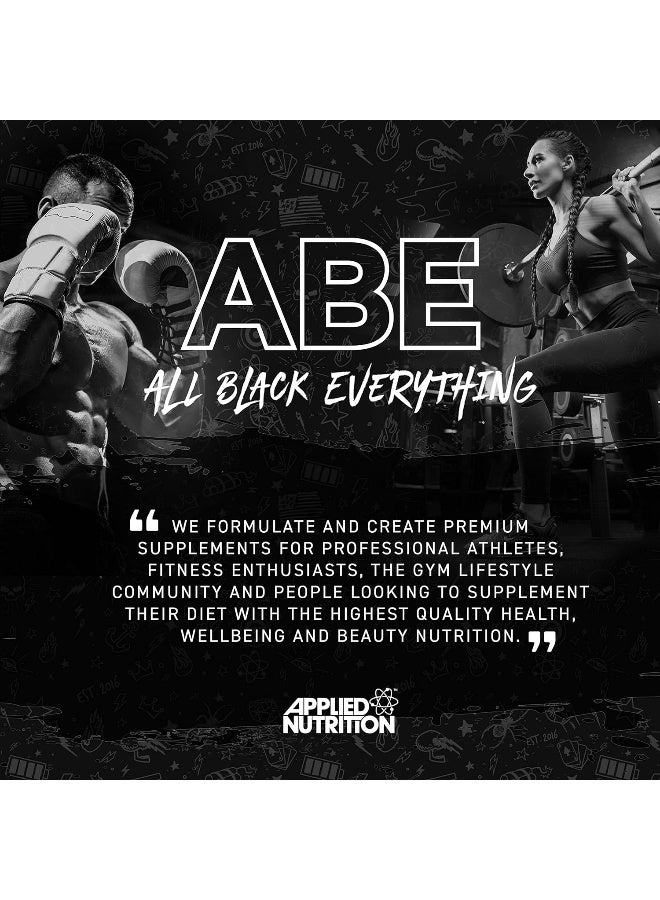 Abe All Black Everything Pre Workout Powder