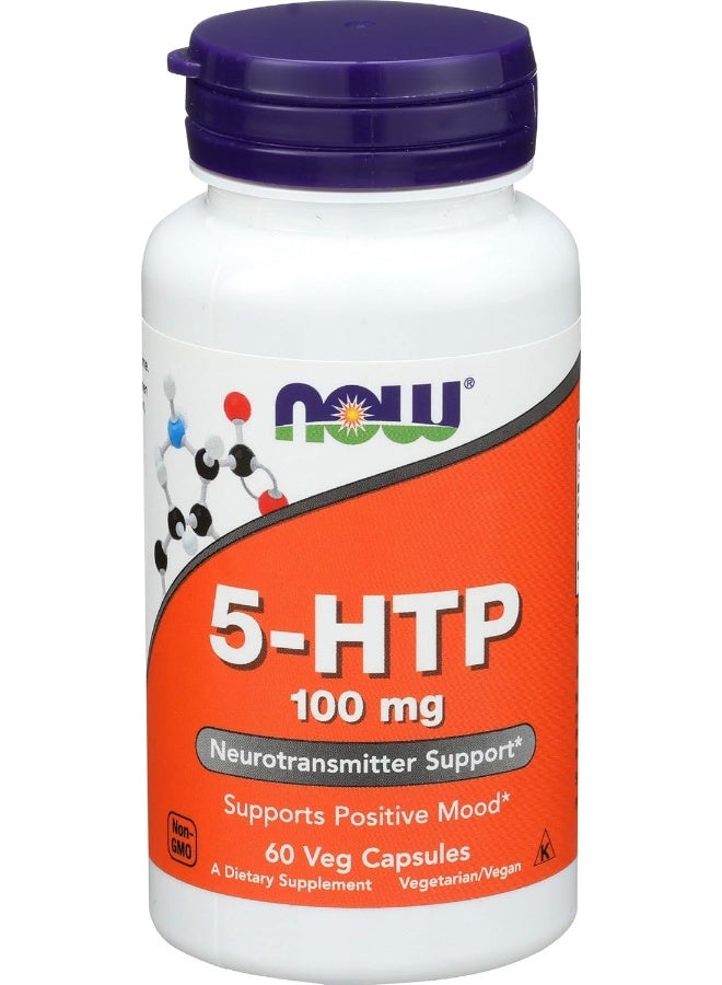 Foods 5-Htp Capsules 100 Mg Standard 60-Count