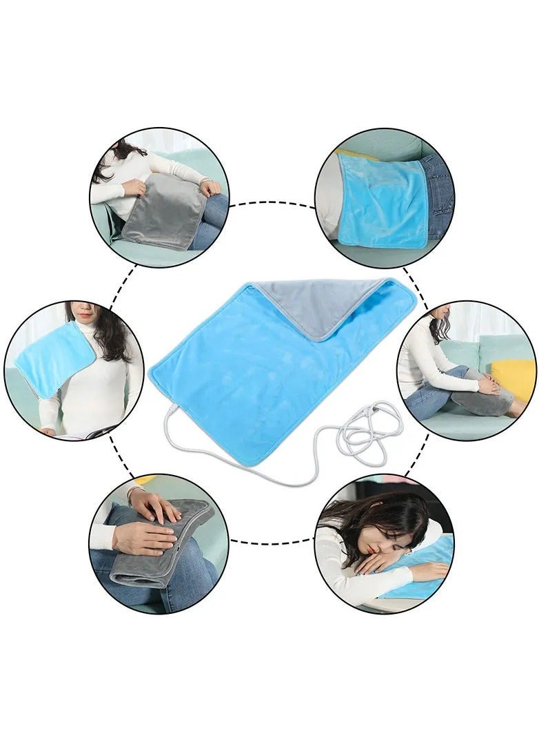 Electric Heating Pad for Pain Relief of Back,Neck Shoulder,Multifunctional Thermal Electric Blanket,USB Charger Constant Temperature Portable Graphene Heated Hand Knee Warmer,Cramps&Pain Relief