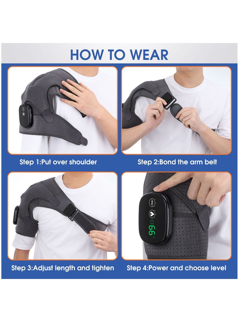 Electric Heating Vibration Massage Heating Shoulder Protection