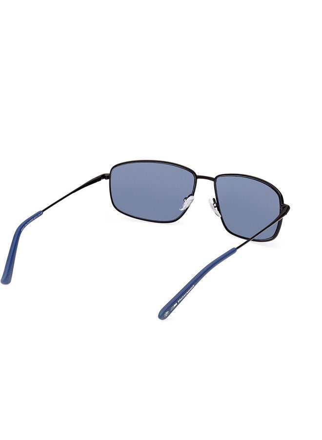 Men's Polarized Oval Sunglasses - BS002702M62 - Lens Size: 62 Mm