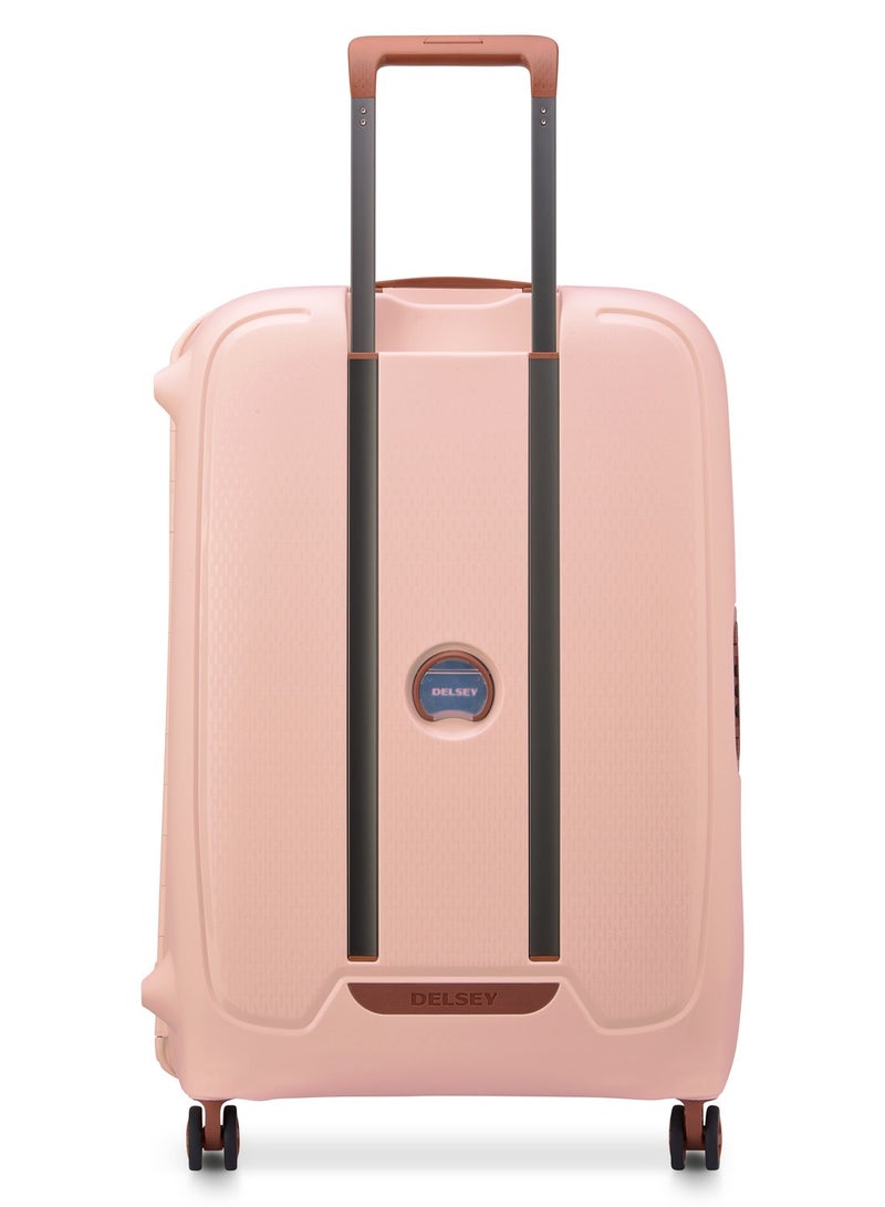 Delsey Moncey 69cm Hardcase 4 Double Wheel Check-In Trolley Case Light Pink