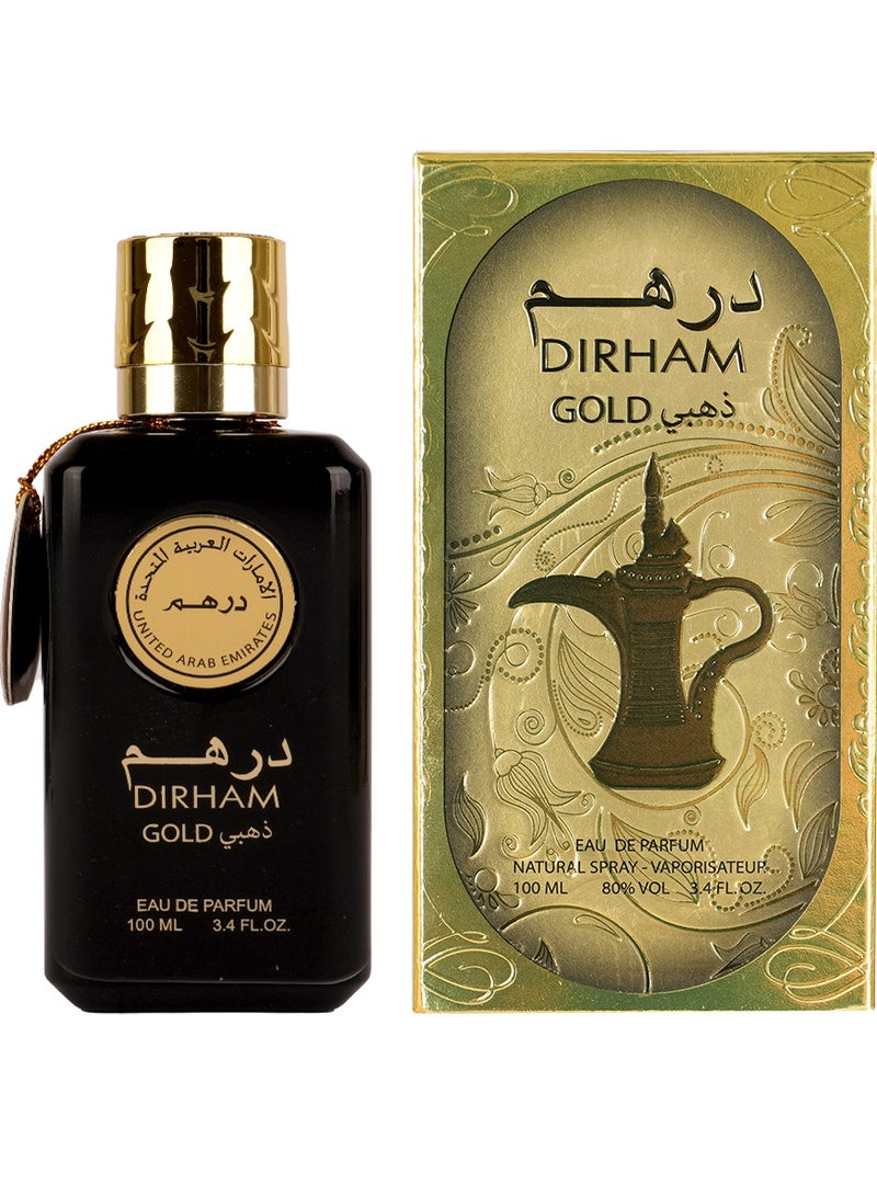 DIRHAM GOLD 100ML From Mahabub perfumes