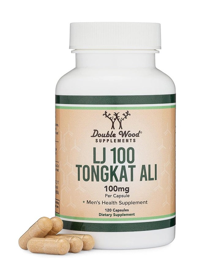 LJ100 Tongkat Ali Supplement 100 Mg, 120 Capsules