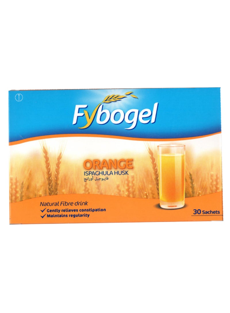 Natural Fibre Drink- Orange Sachets 30S