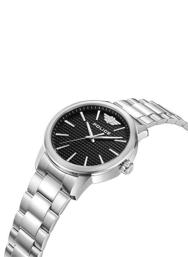 Men's Analog Round Shape Stainless Steel Wrist Watch PEWJG0018402 - 44 Mm