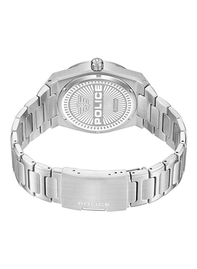 Salkantay Watch For Men Burgundy Silver Bracelet