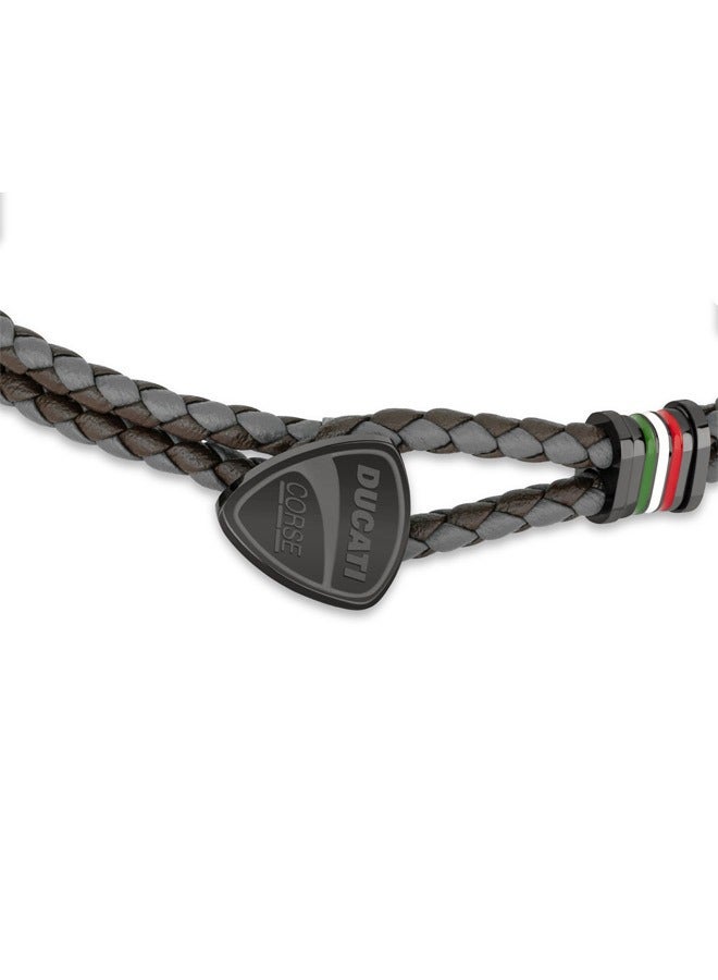 Ducati Scudetto Grey Bracelet For Men - DTAGB2137506