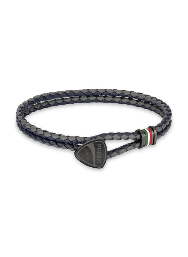 Ducati Scudetto Navy Bracelet For Men - DTAGB2137507