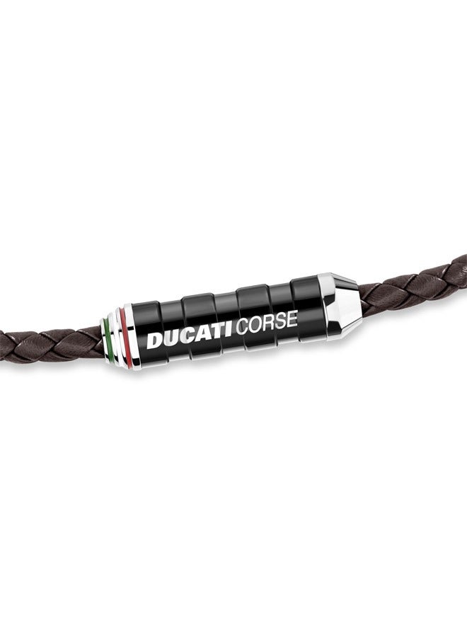 Ducati Dinamica Brown Bracelet For Men - DTAGB2137210