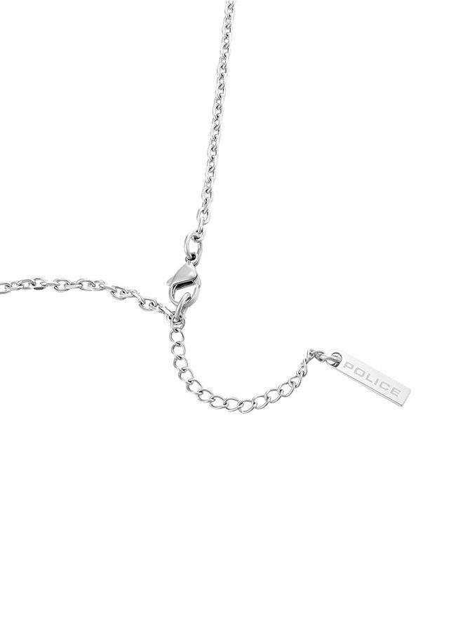 Police Revelry Stainless Steel Gents Necklace With Wing Logo - PEAGN0033303