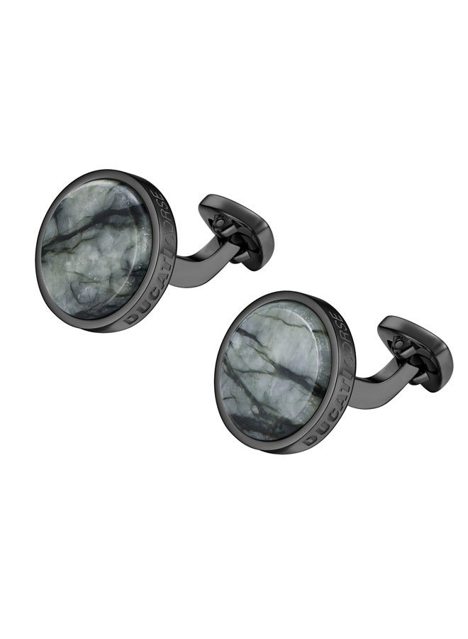 Podio Grey Marble luxury Cufflinks For Men