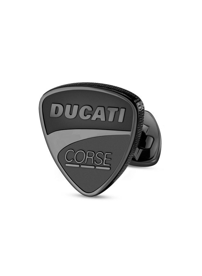 Ducati Scudetto Grey Cufflink For Men - DTAGC2137501