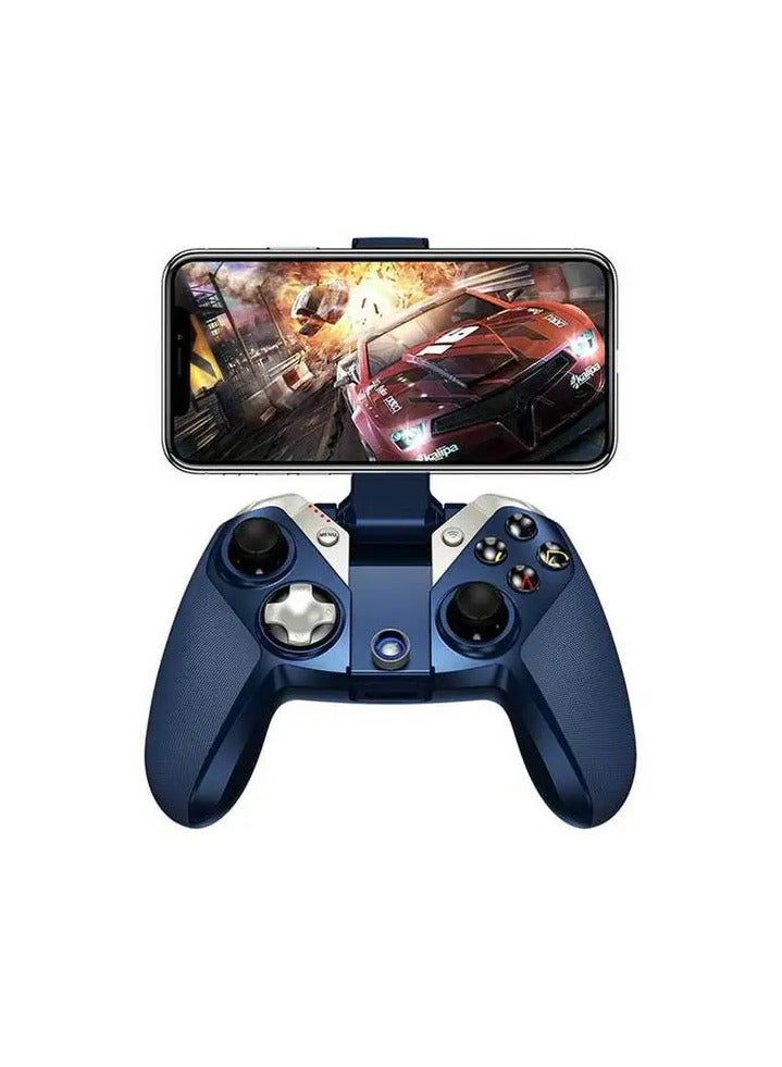 M2 Wireless Controller, Controller Gamepads Joystick, Android smart phones/ tablets/ Smart TV/ TV BOX, Windows PC, Steam, Steam link, PS3, and Samsung Gear VR - Blue