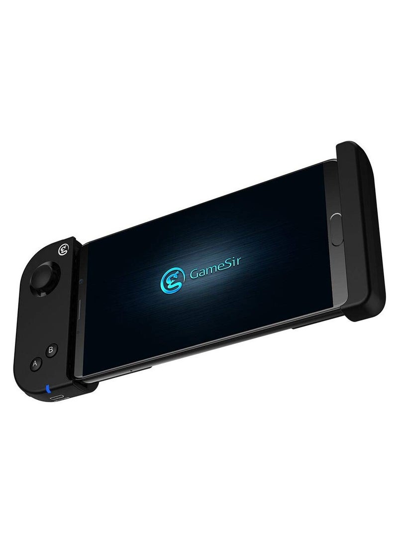 T6 One-Handed Stretch Controller, Compatible w/ Android 4.0, Blutooth 4.0,Next-Gen CPU,One Sided Joystick, Wireless Gamepad, Smartphone Grip, Designed for Mobile FPS Games