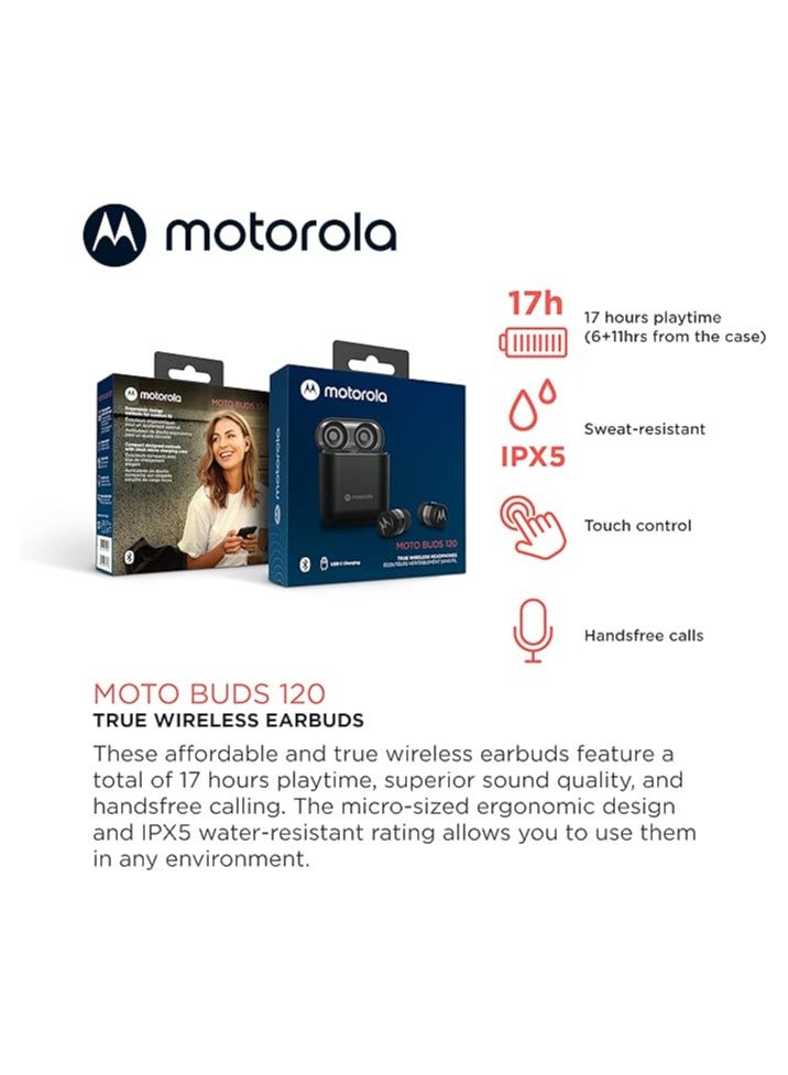 Moto Buds 120 Black