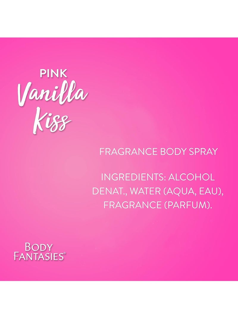 SIGNATURE Fragrance Body Spray, Pink Vanilla Fantasy, 8 Fluid Ounce (BF44)