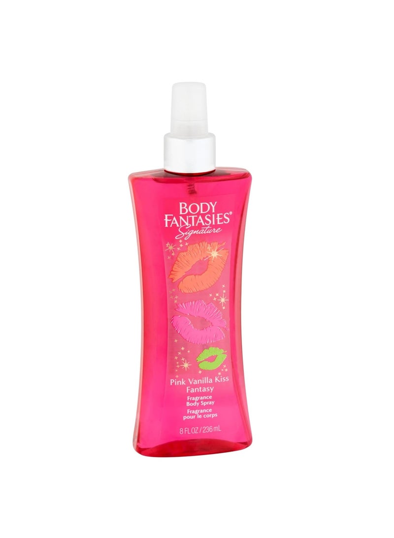 SIGNATURE Fragrance Body Spray, Pink Vanilla Fantasy, 8 Fluid Ounce (BF44)