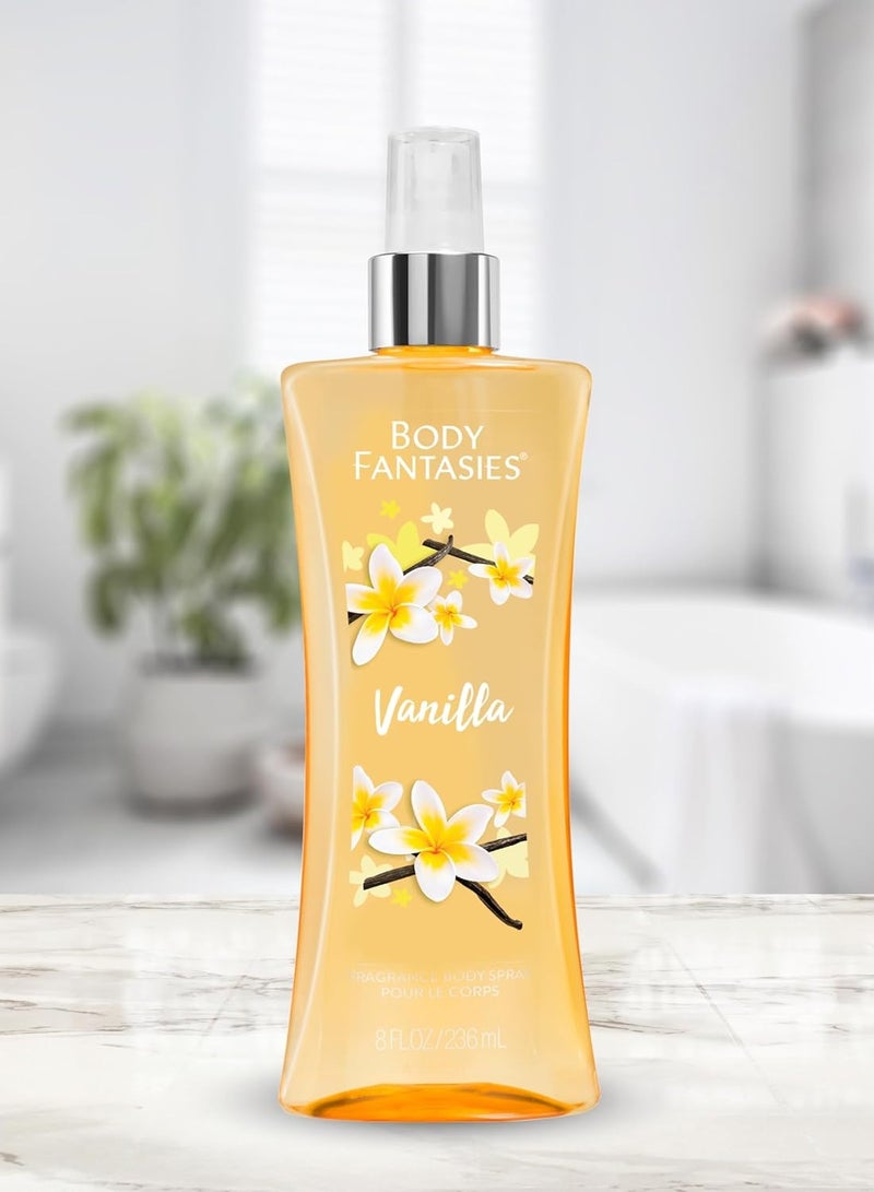 Signature Fragrance Body Spray, Vanilla, 8 fl oz (Pack of 2)