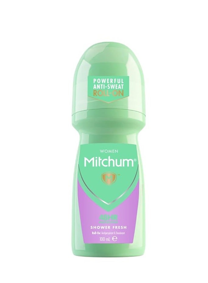 Mitchum Women 48HR Protection Roll-On Deodorant & Antiperspirant, 100ml